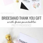 Bridesmaid Thank You Gift Printable | Michaels Weddings | Bridesmaid | Michaels Printable Gift Card