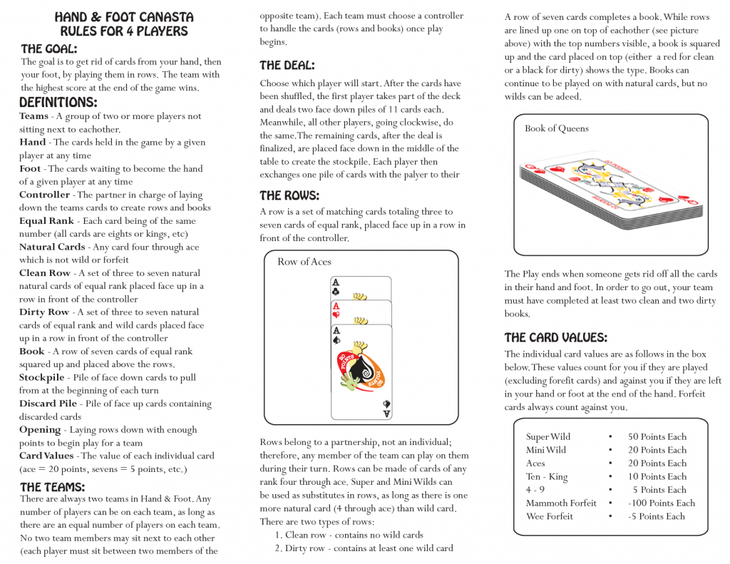 rules for card game golf with 9 cards