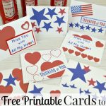 Cards To Support Our Troops   Free Printable | For Military Families | Military Thank You Cards Printable