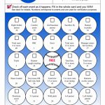 Chicago Cubs Baseball Bingo Game Card Www.playsidelinesports | Printable Chicago Cubs Birthday Cards