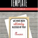 Chick Fil A Gift Card Holder: Instant Download | Chick Fil A Printable Gift Card