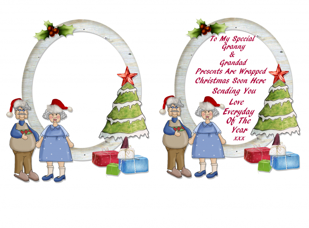 Christmas Cards For Grandparents Free Printable – Festival Collections | Christmas Cards For Grandparents Free Printable