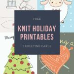 Christmas! Free Printable Knitting Greeting Cards   I Like Knitting | Christmas Cards For Loved Ones Printables