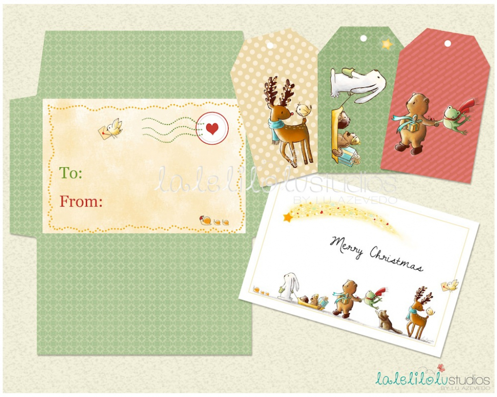 Christmas Gift Card Envelope Printable – +70.000 Christmas Tree | Gift Card Printable Envelope