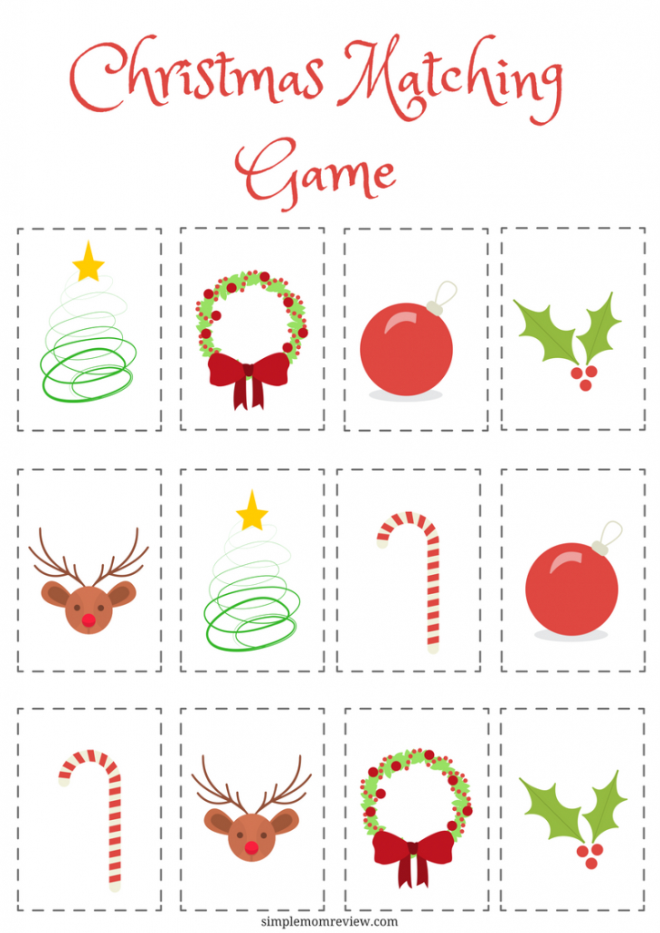 Free Printable Matching Cards - Best FREE Printable