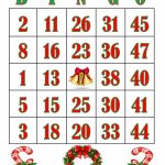 Christmas/printable Cards/bingo Cards/bingo/jingle | Etsy | Printable Bingo Cards 1 20