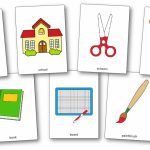 Classroom Objects Flashcards – Free Printable Flashcards – Speak And | Free Printable Flash Cards
