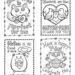 Coloring Page ~ Coloring Page Valentines Day Cards Pages Template | Printable Valentines Day Cards To Color