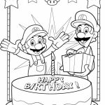 Coloring Pages ~ Awesome Printable Coloring Birthday Cards Photo | Printable Coloring Birthday Cards