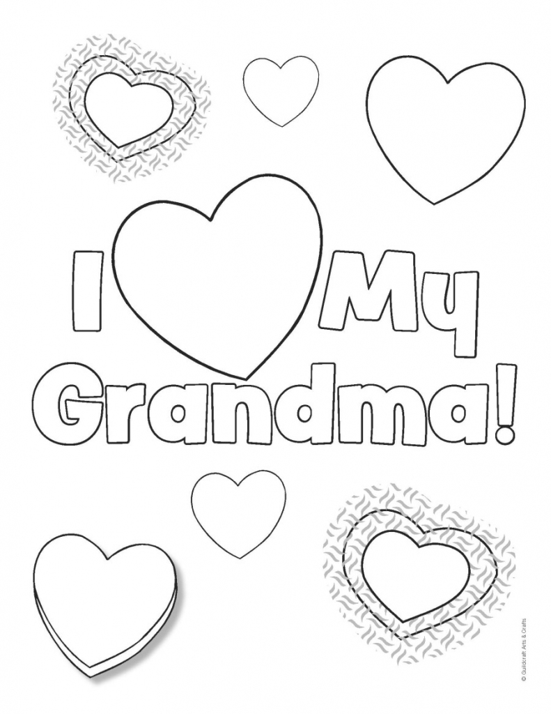 Coloring Pages Grandparents Day Cards Printable Free Grandparent S Grandparents Day Cards