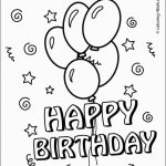 Coloring Pages ~ Printable Birthday Coloring Pages Amazing Card Free | Free Printable Birthday Cards To Color