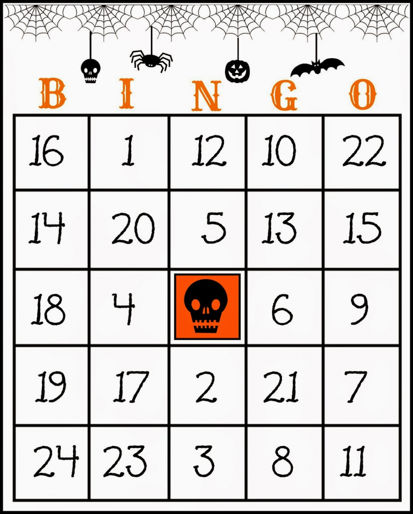 Crafty In Crosby: Free Printable Halloween Bingo Game | Free Printable Halloween Bingo Cards