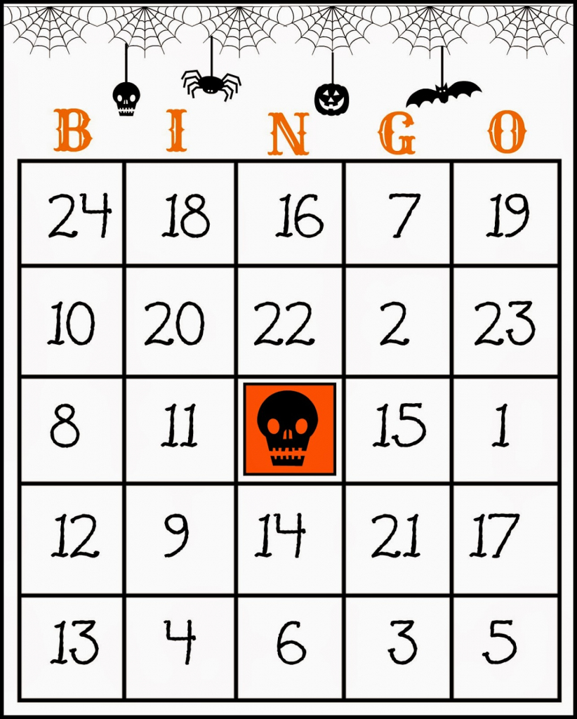 Crafty In Crosby: Free Printable Halloween Bingo Game | Printable Halloween Bingo Cards