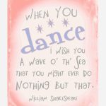 Dance Recital Free Printable: "when You Dance, I Wish You" (From | Free Printable Dance Recital Cards