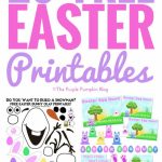 Decor: Charming Kids Room Decor Ideas With Easter Printables | Free Printable Easter Cards For Grandchildren