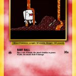 Derpy Cards Of A Ghast So Weird | Minecraft Board | Pokemon Cards | Minecraft Pokemon Cards Printable
