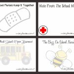 Diary Of A School Nurse: Just For Fun Printable Note Cards For | Nurses Day Cards Free Printable