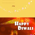 Diwali Diyas   Diwali Greeting Card For Kids | Mocomi | Printable Diwali Greeting Cards