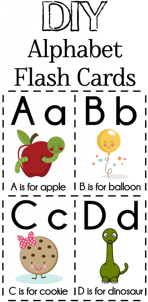 Diy Alphabet Flash Cards Free Printable | Alphabet Games | Free Printable Flash Cards
