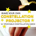 Diy Constellation Projector | Science Activities | Preschool Science | Printable Constellation Projection Cards