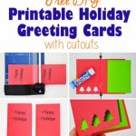 Diy Greetings: Free Printable Holiday Cards With Cutouts | Christmas Cards For Loved Ones Printables