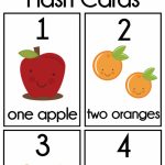 Diy Number Flash Cards Free Printable | Preschool | Preschool | Counting Flash Cards Printable