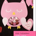 Diy Owl Valentines Candy Cards + Free Printable! | Valentine's Day | Free Printable Owl Valentine Cards