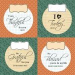 Diy Printable Thanksgiving Silverware Place Card Holders | Printable Thanksgiving Place Cards
