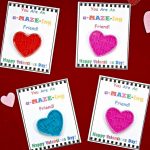 Diy Valentine's Day Cards For Kids With Free Printable!   Bullock's Buzz | Printable Valentines Day Cards For Best Friends