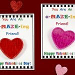 Diy Valentine's Day Cards For Kids With Free Printable!   Bullock's Buzz | Printable Valentines Day Cards For Best Friends