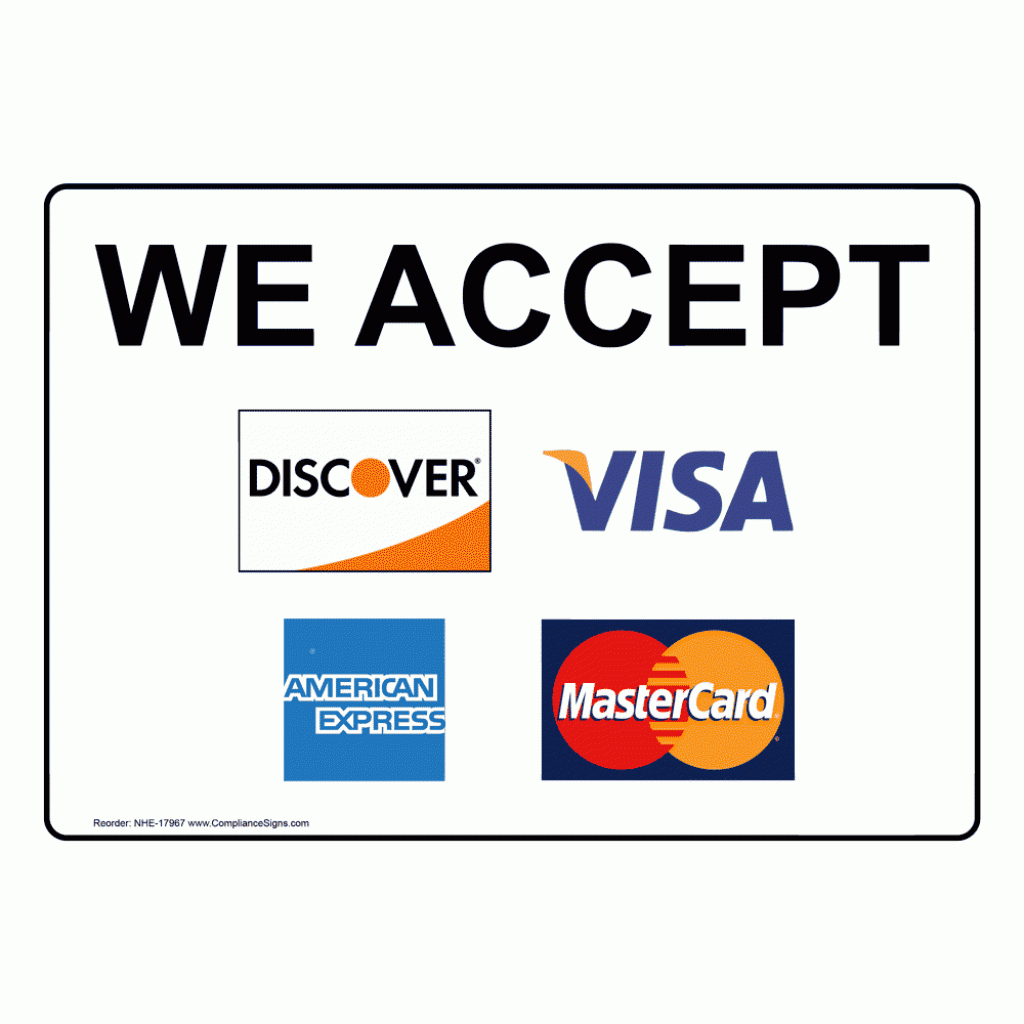 Does Chevron Accept Credit Cards - Credit Card | Printable Credit Cards Accepted Sign