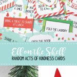 Elf On The Shelf Printable Kindness Cards | Skip To My Lou | Elf On A Shelf Printable Cards