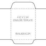 Envelope Template | Envelope Template For 8.5 X 11 Paper Diy | Printable Envelope Template For 4X6 Card