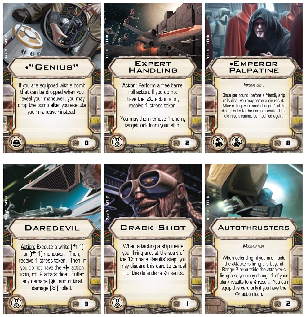 Errata Cards For Faq 4.4.1 - X-Wing - Ffg Community | X Wing Printable Cards