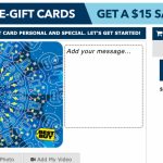 Expired] Best Buy: Get $15 Best Buy Savings Code With $150 E Gift | Best Buy Printable Gift Card