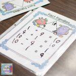 Fact Families: Add And Subtract Within 18   Surfing To Success | Triangle Flash Cards Addition And Subtraction Printable