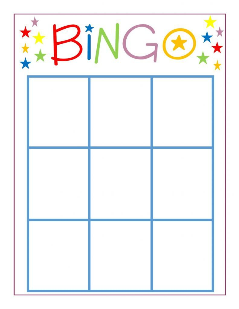 Family Game Night: Bingo | School | Blank Bingo Cards, Bingo Games | Free Printable Bingo Cards For Teachers