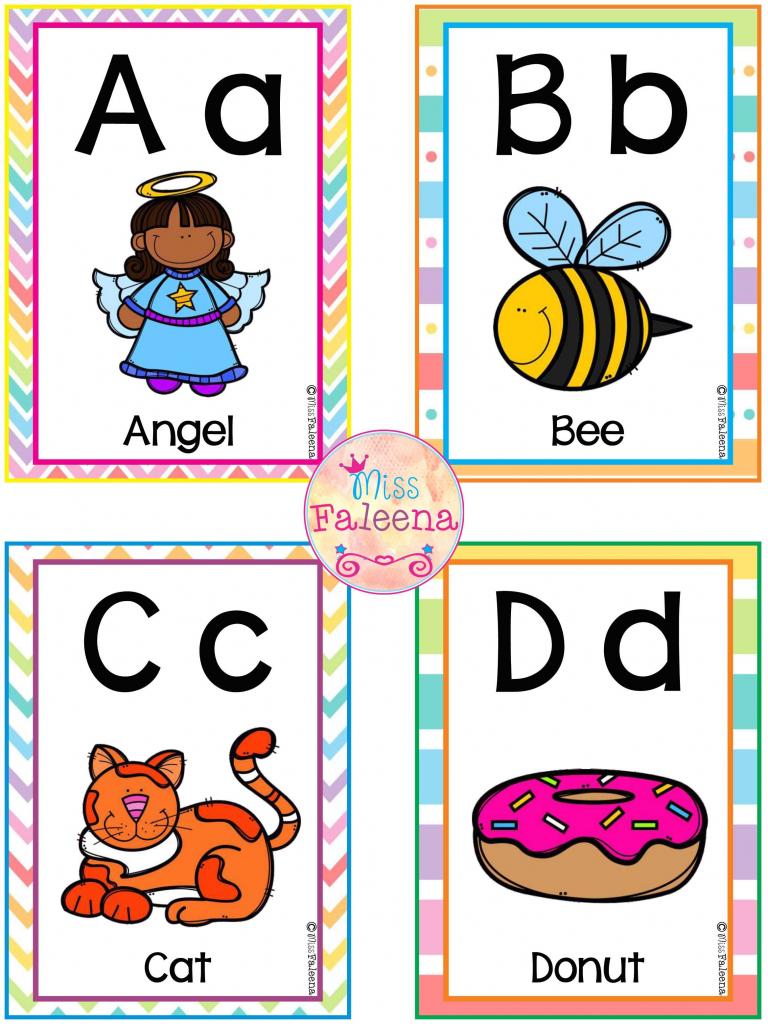 Free A-Z Alphabet Flash Cards | Esl | Kindergarten Freebies | Printable Tagalog Alphabet Flash Cards