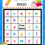 Free Alphabet Bingo Printable For Kids · The Inspiration Edit | Free Printable Alphabet Bingo Cards