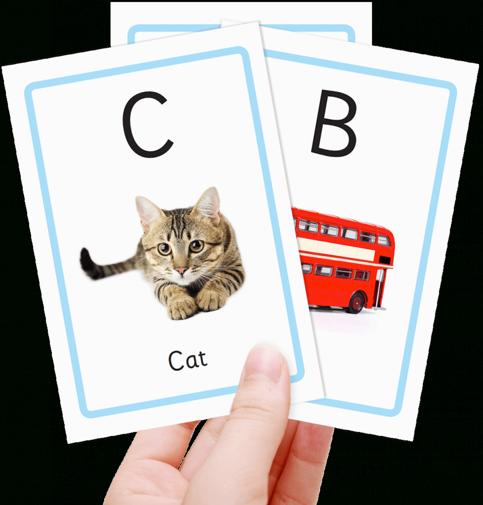 Free Alphabet Flashcards For Kids - Totcards | Free Printable Alphabet Cards With Pictures