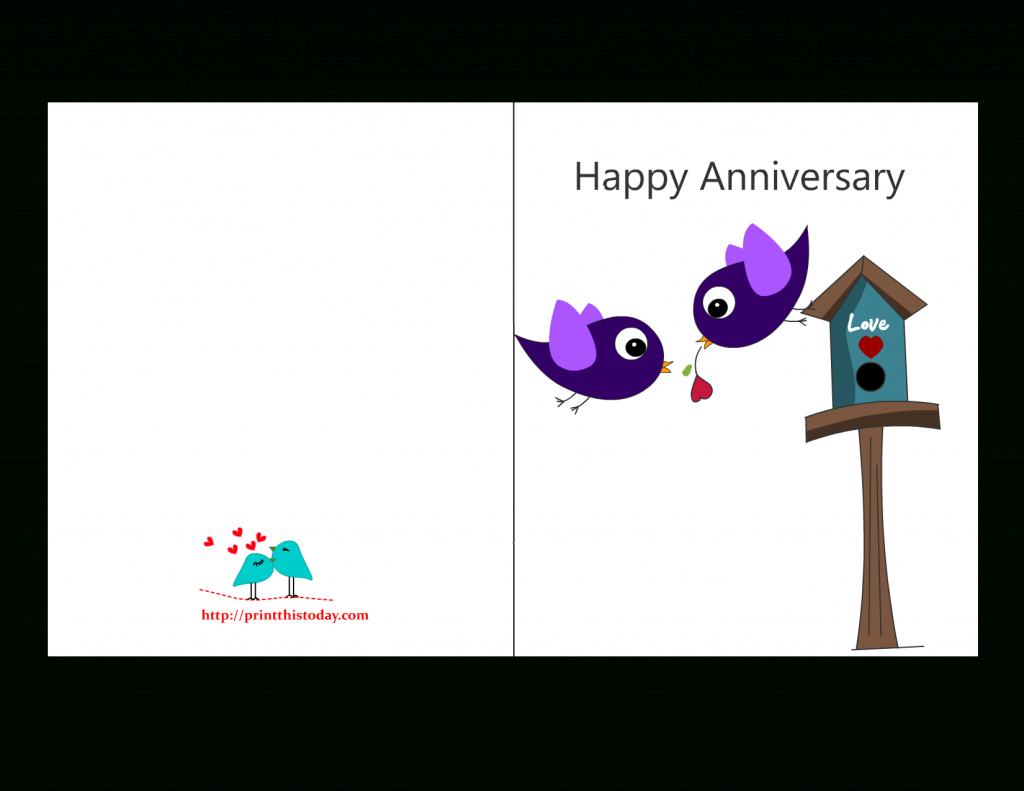 Free Anniversary Cards To Print | Free Printable Anniversary Cards | Free Printable Anniversary Cards