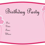Free Birthday Invitation Maker Online Printable   Kleo.bergdorfbib.co | Free Printable Personalized Birthday Invitation Cards