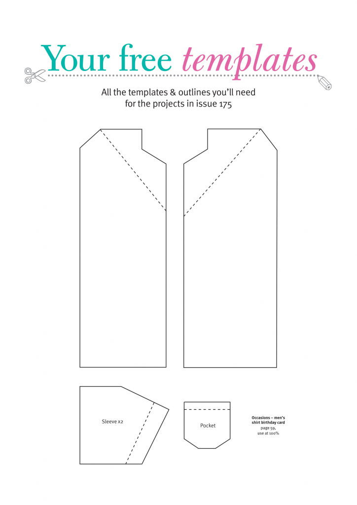 Free Card Making Templates From Papercraft Inspirations 175 | Printable Card Making Templates