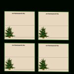 Free Christmas Place Cards Templates   Kleo.bergdorfbib.co | Free Printable Place Card Templates Christmas