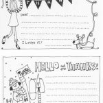 Free Fill In The Blank Thank You Cards For Kids | Skip To My Lou | Fill In The Blank Thank You Cards Printable Free
