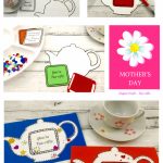Free Mother's Day Card Template| Crafty Kids | Mother's Day | Teapot Mother's Day Card Printable Template