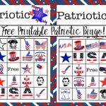 Free Printable 4Th Of July Patriotic Bingo | Happy 4Th Of July Cards Printable