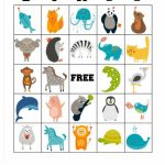 Free Printable Animal Bingo Cards For Toddlers And Preschoolers | Free Printable Animal Cards