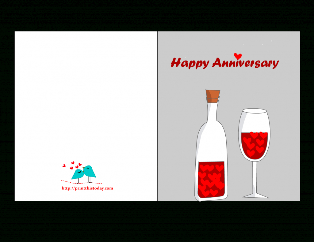 Free Printable Anniversary Cards | Free Printable Anniversary Cards