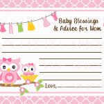 Free Printable Baby Advice Cards. Request A Custom Order And Have | Free Mommy Advice Cards Printable